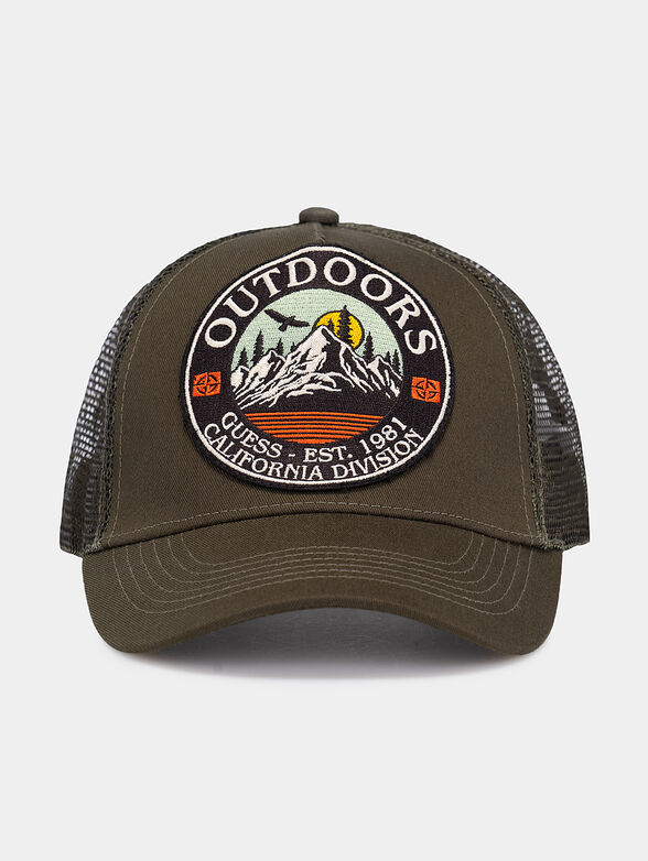 Baseball hat with attractive patch - 1