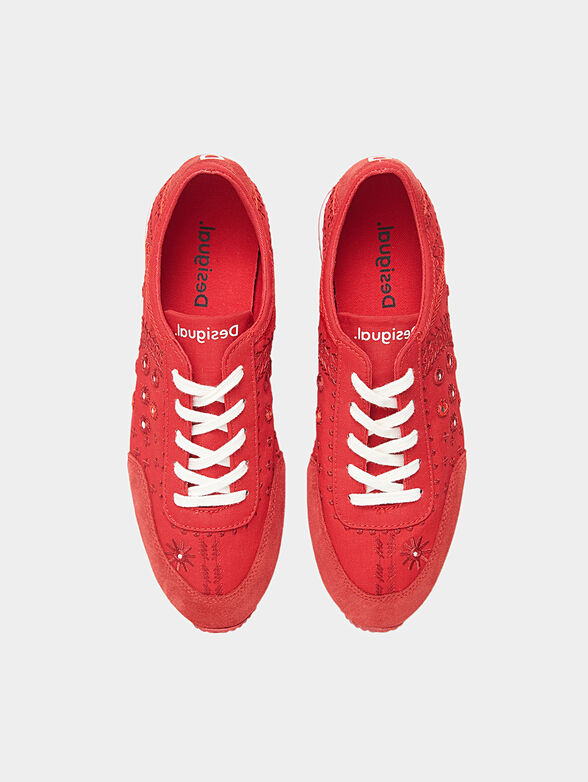 Embroidered sneakers  - 5