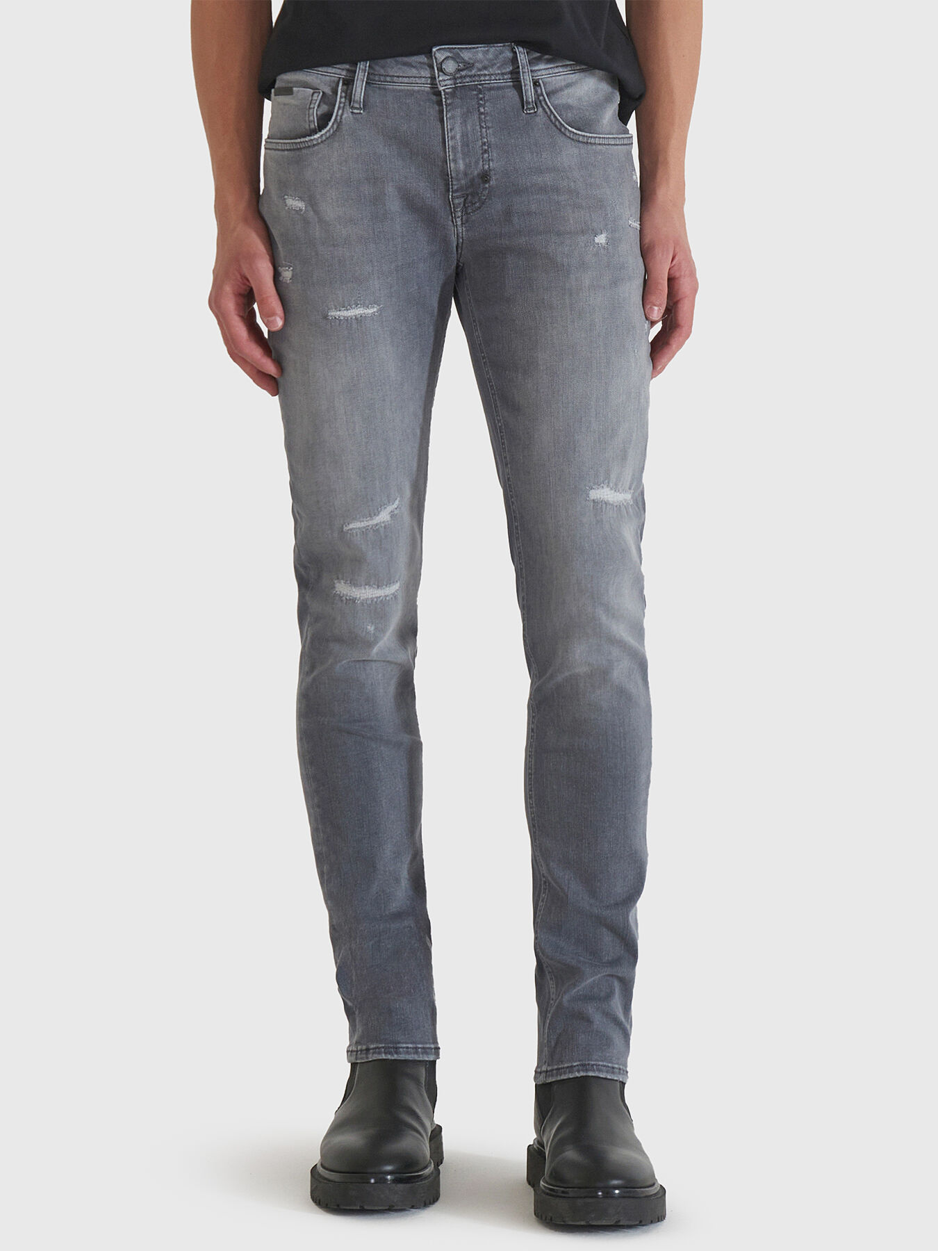 【関税&送料込】Stone  Grigio Antracite Girocollo Mani BRUNELLO CUCINELLI jeans 'Traditional Fit' grey | BRAUN Hamburg