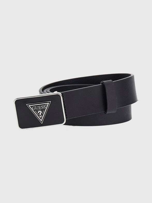 Belt with logo buckle - 1