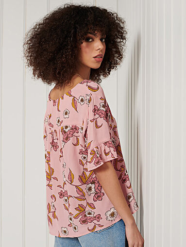 Blouse in black color - 5