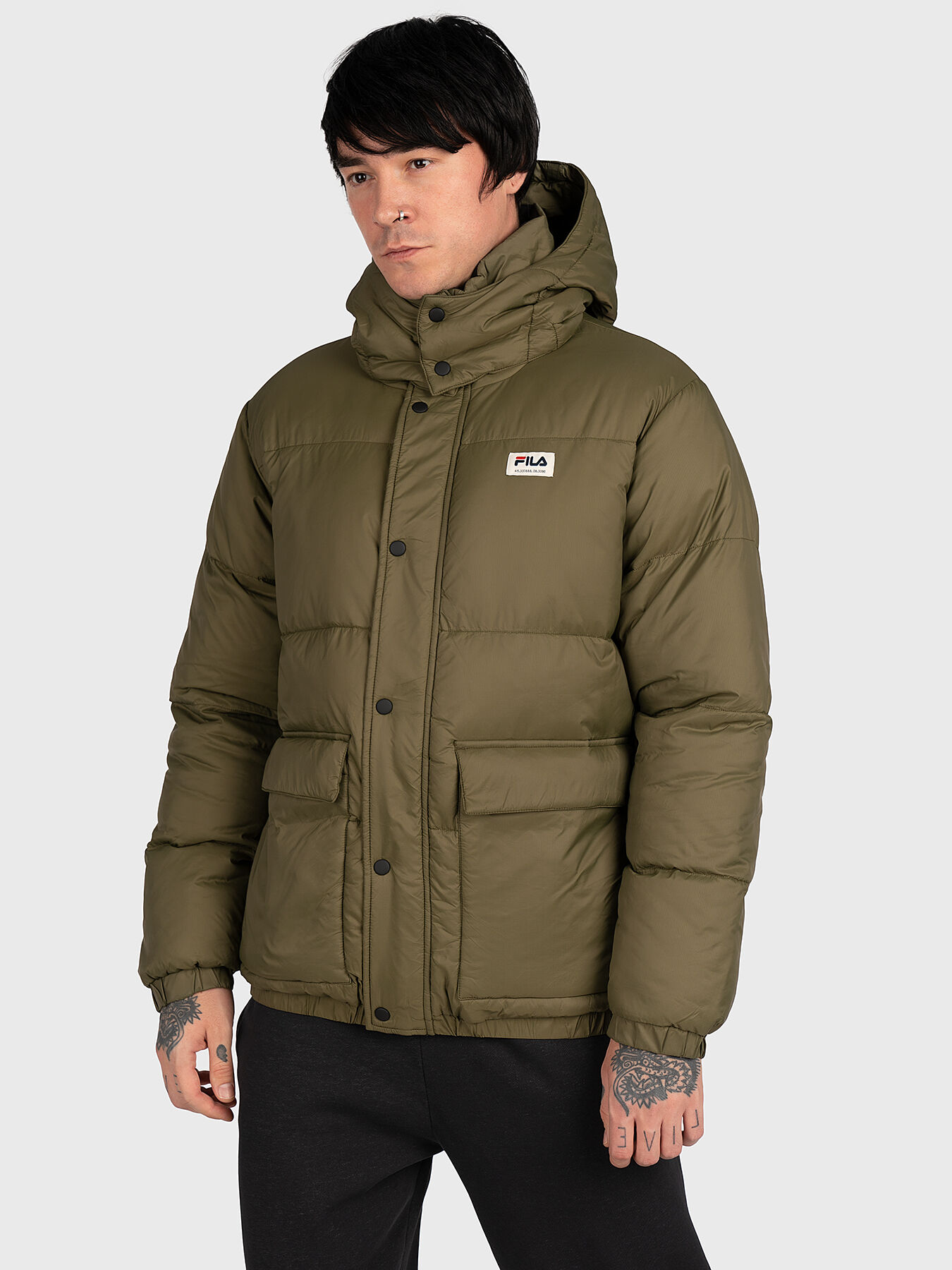 Fila green jacket top