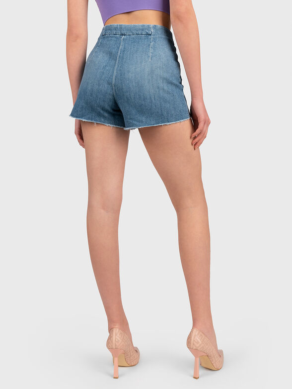 Denim shorts - 2