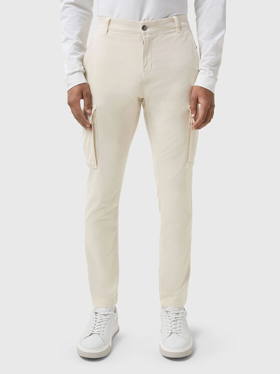 BRUNO cotton cargo trousers - 1