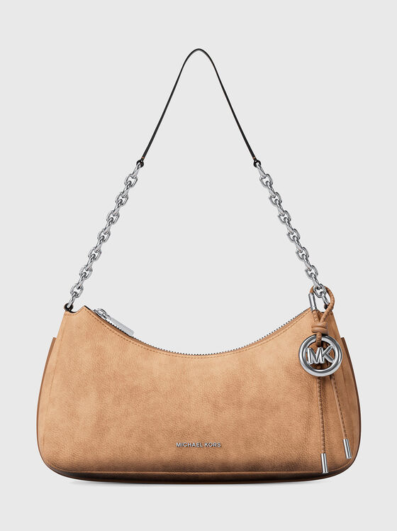 Leather bag with logo detail - 1