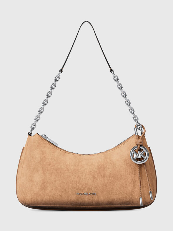 Leather bag with logo detail - 1