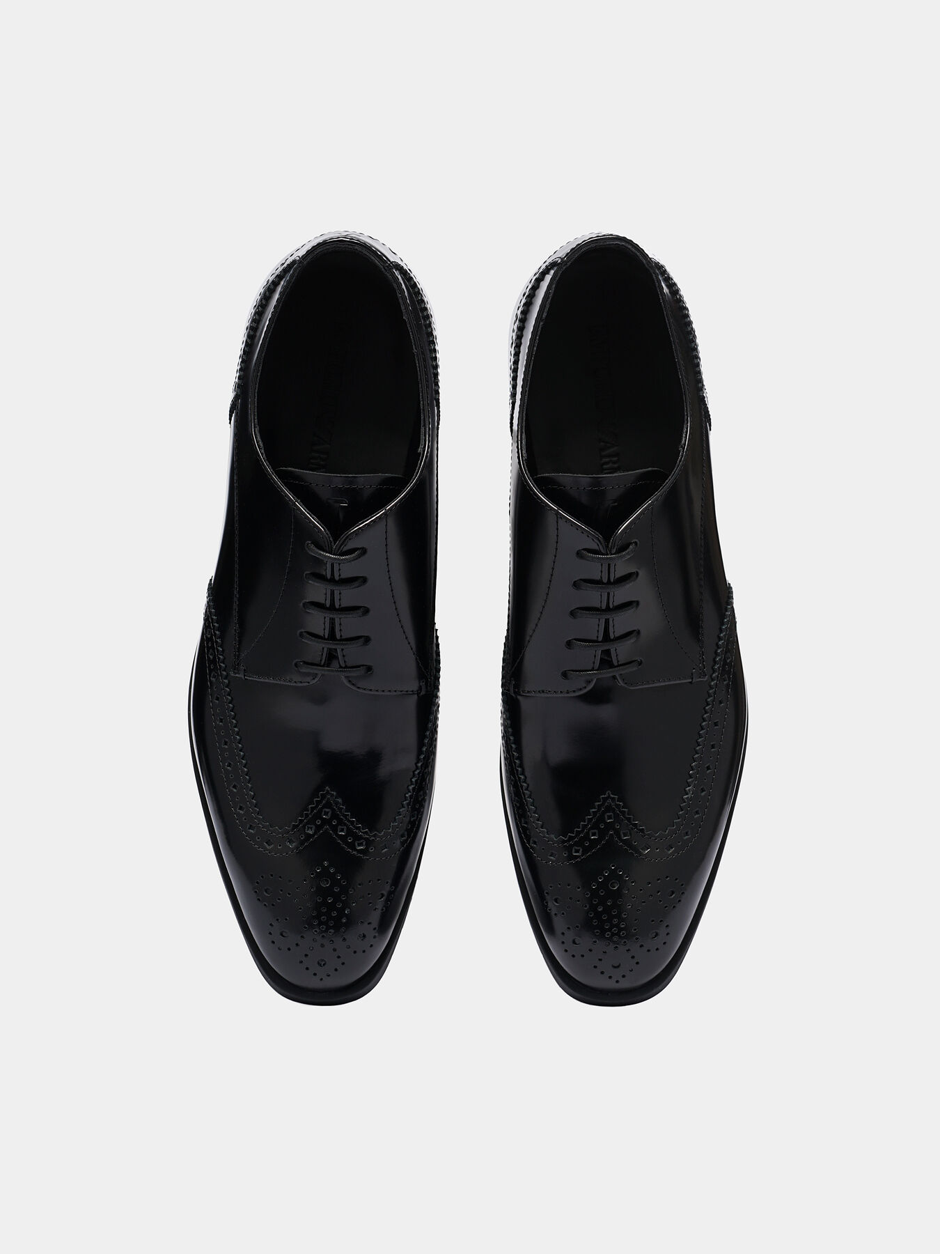 Leather derby shoes brand EMPORIO ARMANI — Globalbrandsstore