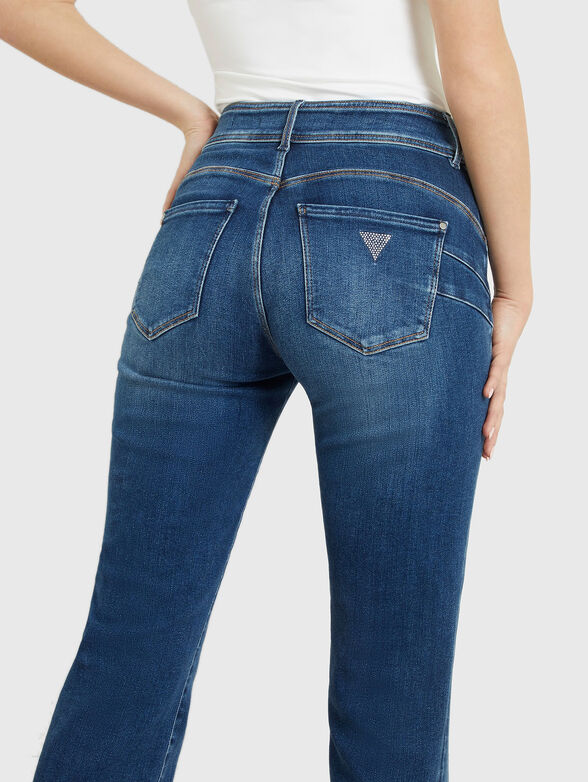 High waist straight jeans - 3