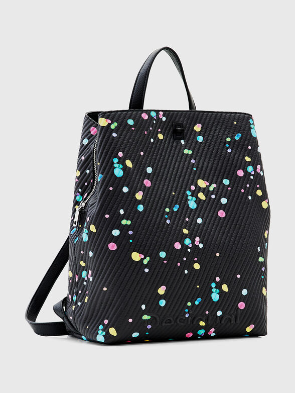 SPLATTER23 SUMY backpack with multicoloured accents - 3