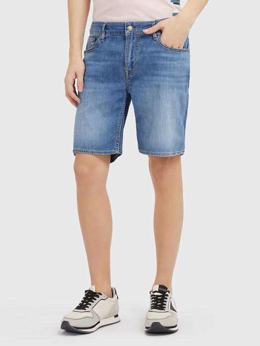 ANGELS blue denim shorts