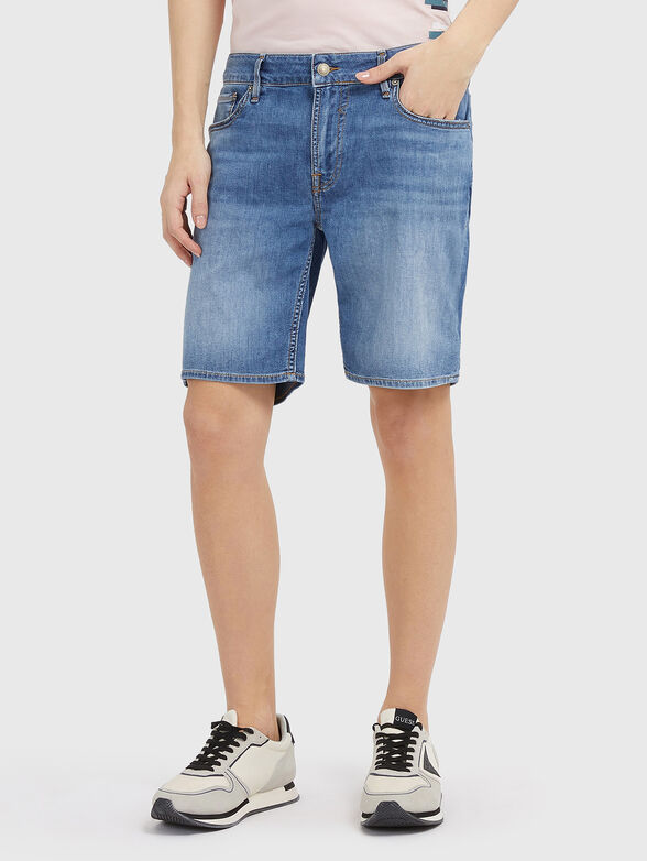 ANGELS blue denim shorts - 1