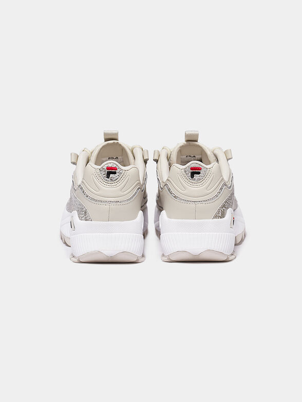 D-FORMATION Sneakers with animal print - 3