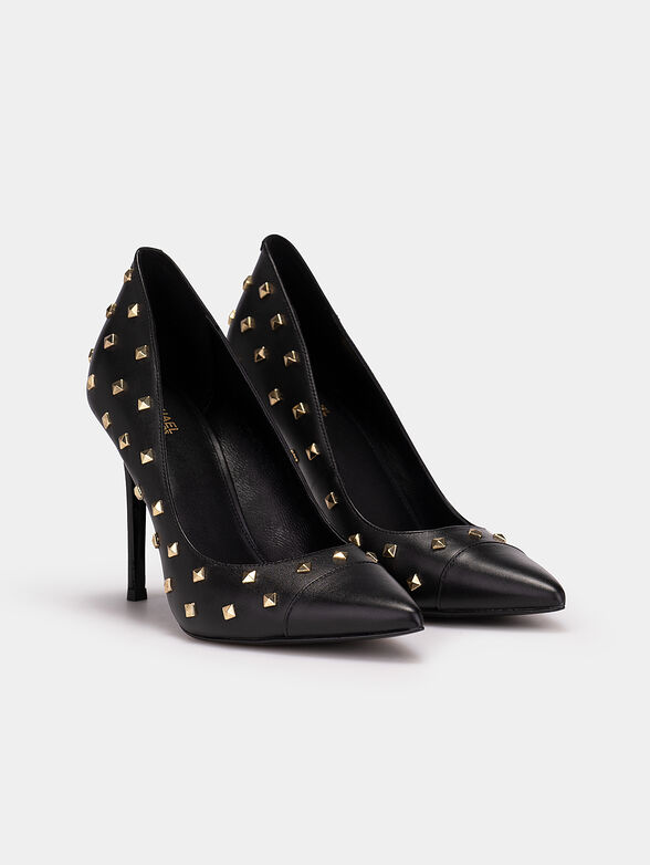 KEKE pumps with metal gold studs - 2
