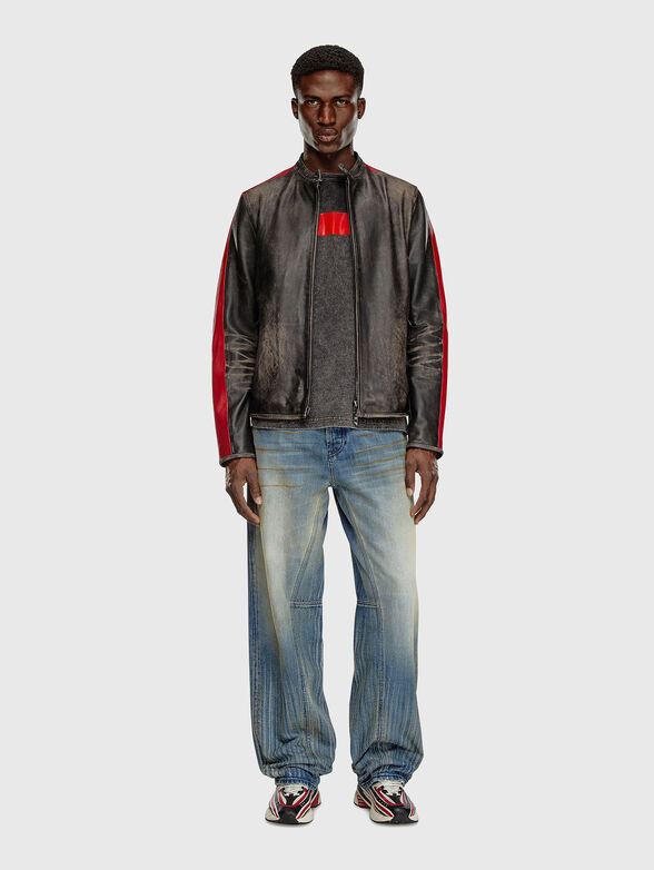 L-RENN leather jacket in sheep skin - 2