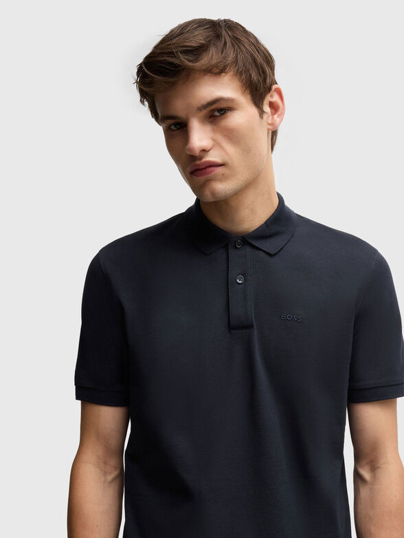 PALLAS polo shirt in black color - 4