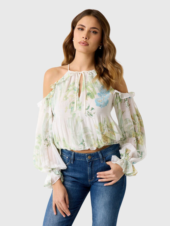 EMILY blouse with floral print - 1