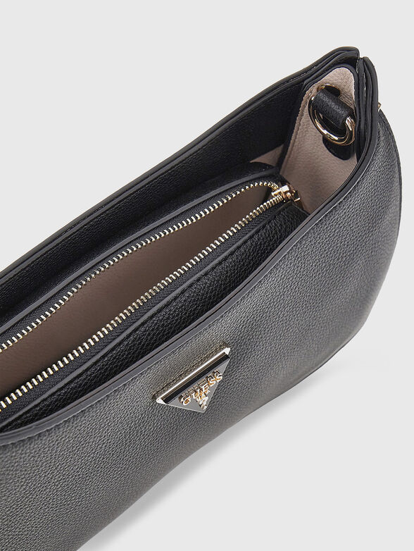 Black bag with geometric logo  - 4