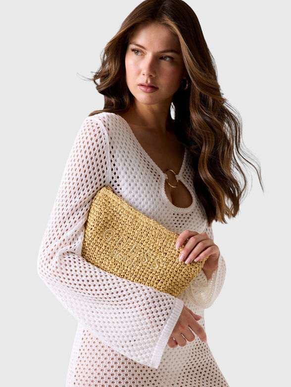 Raffia clutch - 2