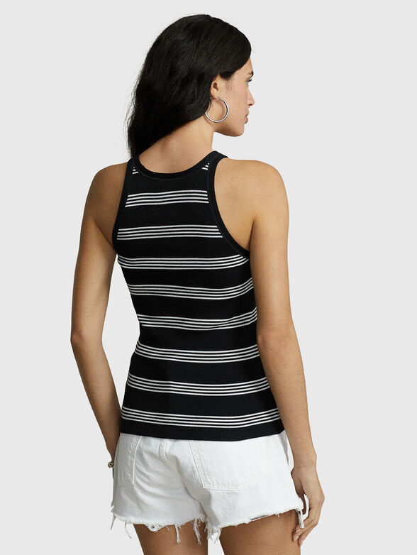 Striped top of elastic rips - 3