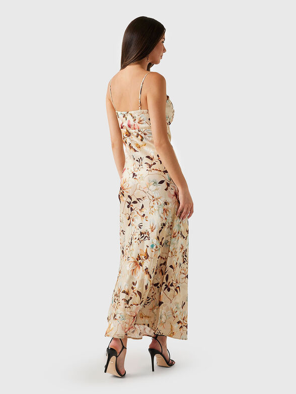 TULLIA maxi dress with floral motifs - 2