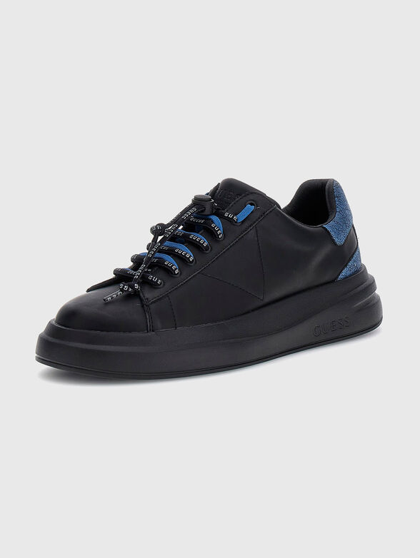 ELBA shoes with denim details - 2