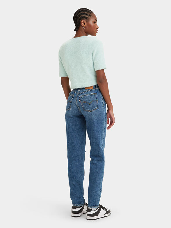 80'S MOM™ jeans with washed effect - 2