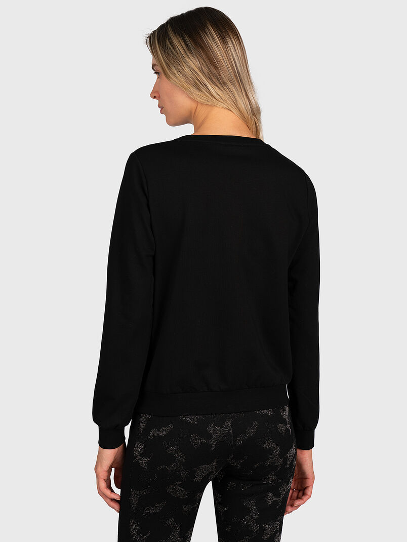Sweatshirt with rhinestone - 3