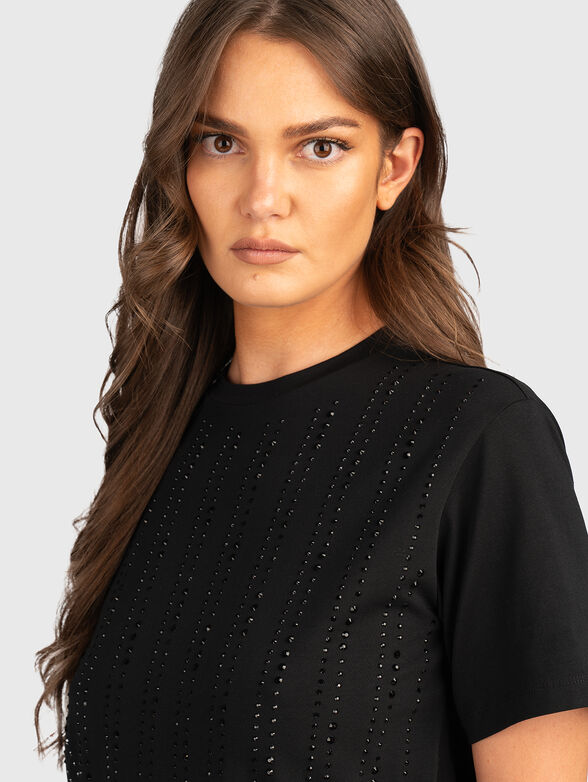 T-shirt with rhinestones - 4