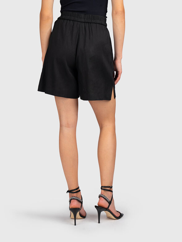 Linen-blend shorts - 2