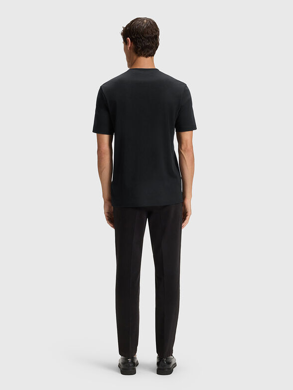 Cotton T-shirt with logo print - 3