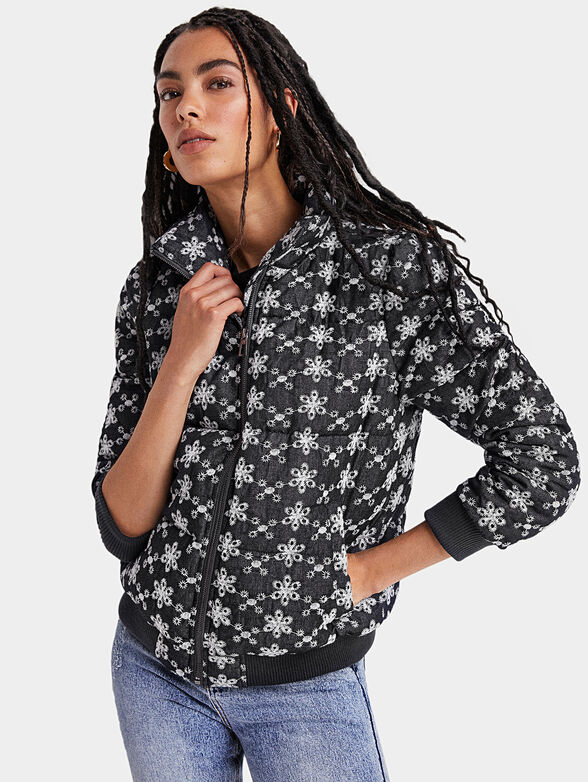 QUIANA jacket with embroideries - 1