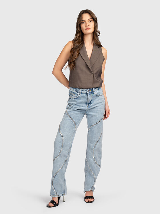Lapel bodysuit - 2