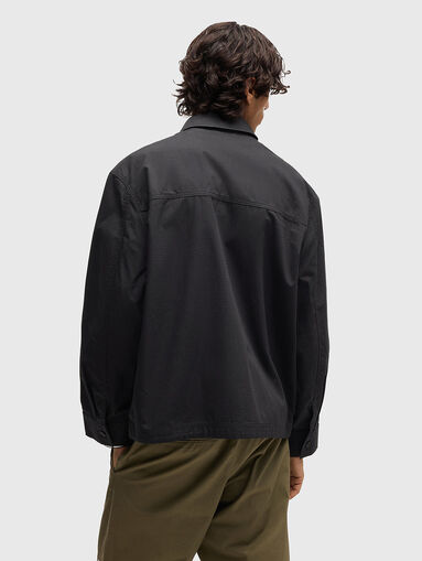 Transition jacket with classic collar and logo - 3