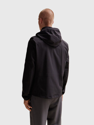 J_ETHEREUM black hooded jacket - 3