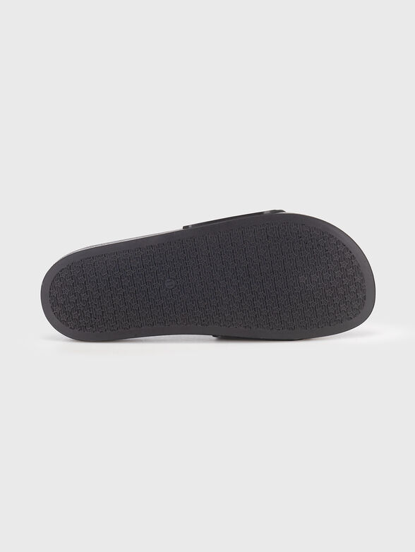 JAKE black beach slippers - 4