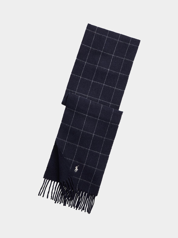 Navy scarf - 1