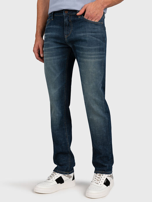 ANGELS cotton jeans with washed effect