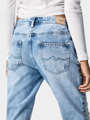 VIOLET jeans with high waist - 4