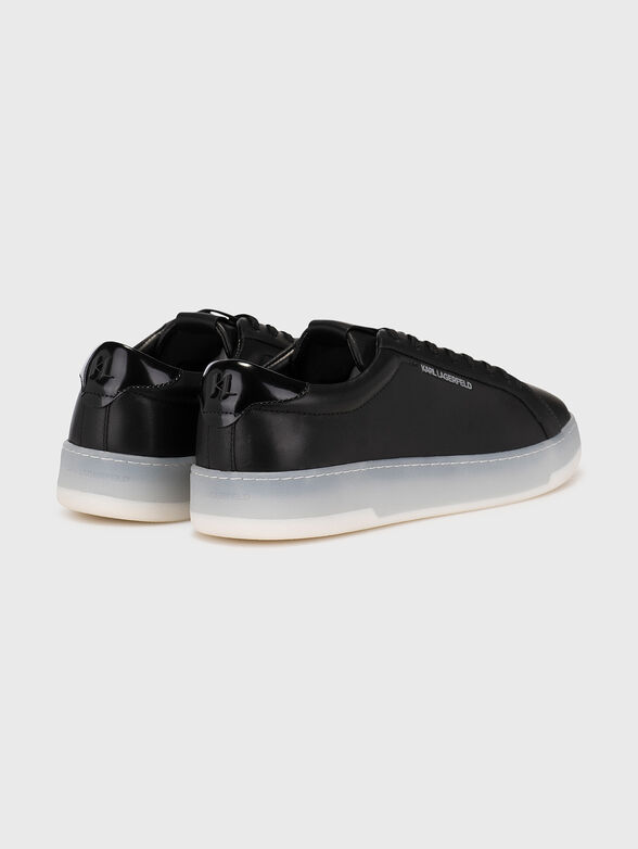 KOURT III black leather shoes - 3
