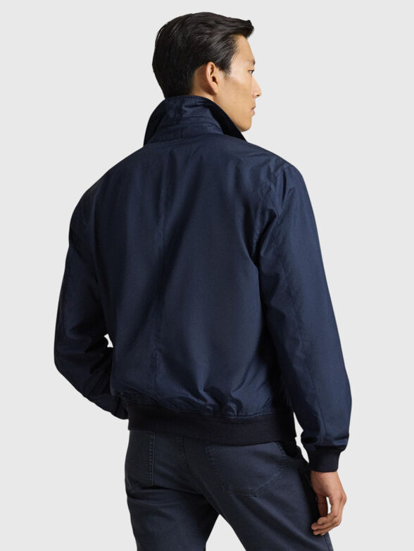 Dark blue transitional jacket - 3