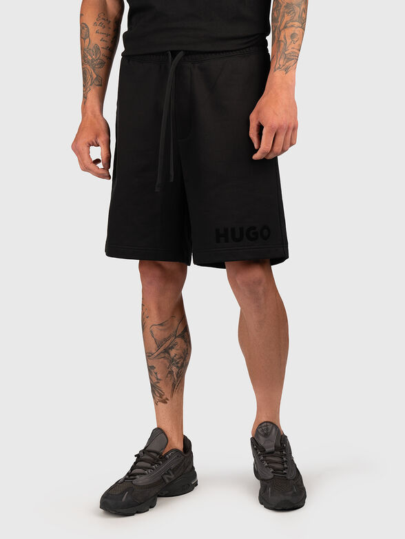 Sports shorts with logo detail - 1