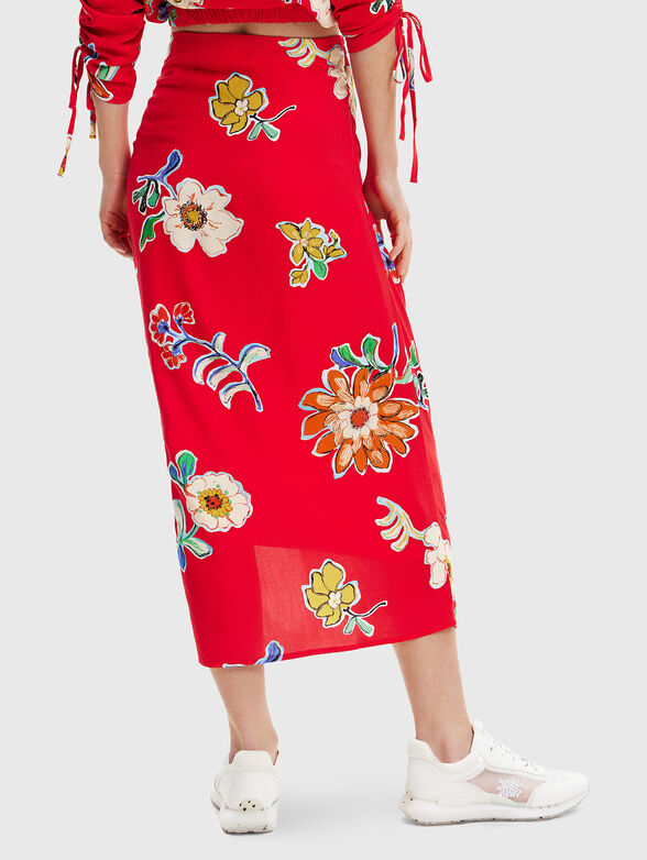 Redi midi skirt with floral print - 2