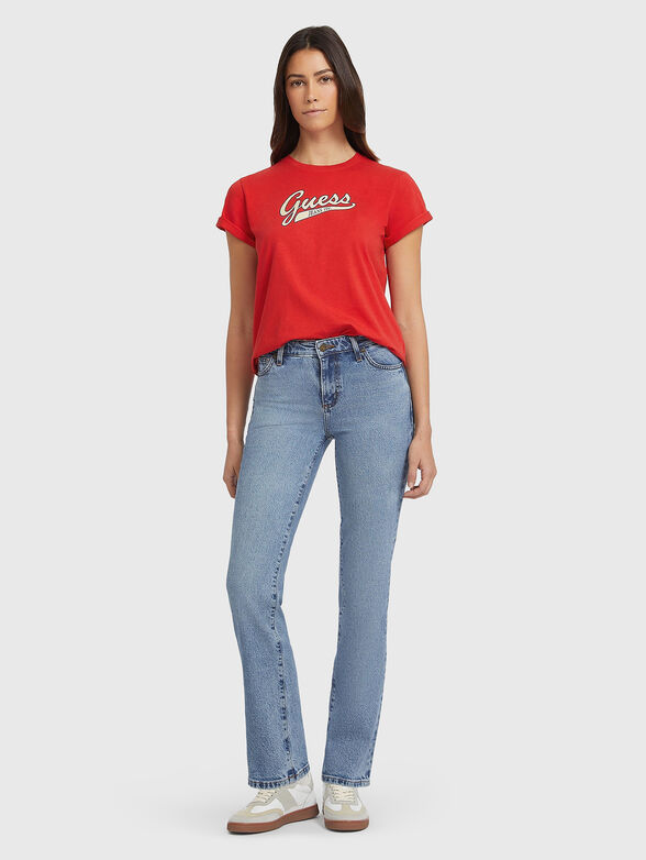 T-shirt in black with front logo  - 2