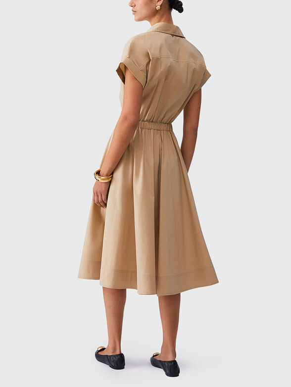 Midi shirt dress - 2