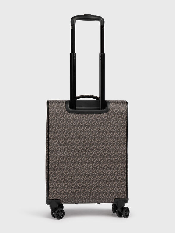 Monogram logo effect suitcase - 2