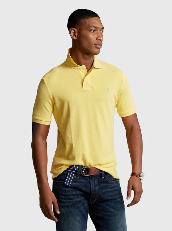 Polo shirt in yellow colour - 1