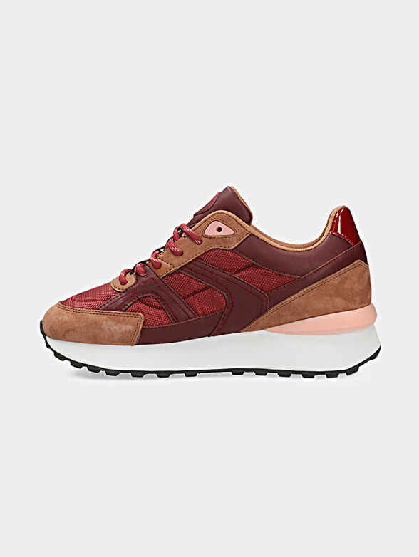 JUNA 2 sports shoes in bordeaux color - 4