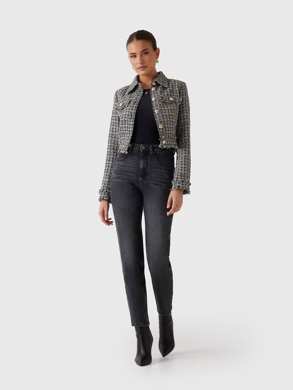 MOM JEAN jeans with washed effect - 4