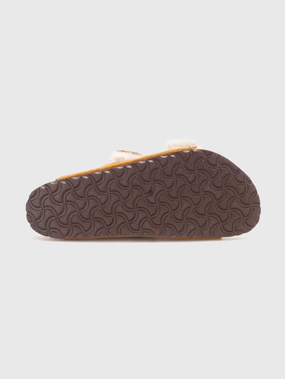 ARIZONA suede and leather sandals - 5