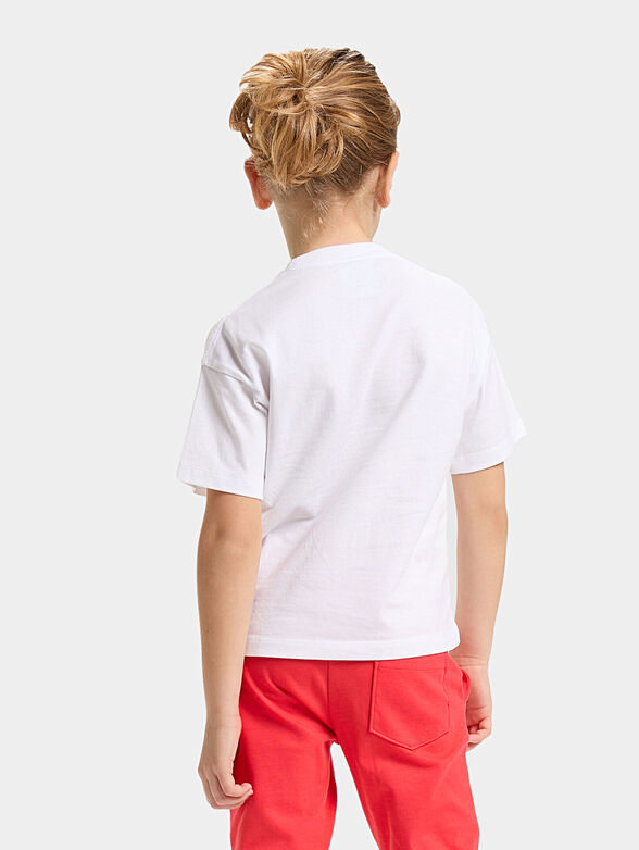 Unisex cotton T-shirt with print - 4